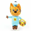 Мульти-Пульти Игрушка мягкая Три Кота Коржик 14 см с TY глазами озвученный М120318-14S-ТY