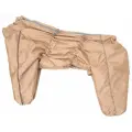 OSSO FASHION комбинезон зимний для собак средних и крупных пород бежевый для девочек (55-1)