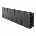 Радиатор биметаллический Royal Thermo PianoForte 200 Чёрный- 14 секц.