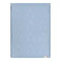 Плед Sofi de MarkO Asterisk, детский, вязанный, 70x90 см, голубой