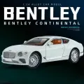Коллекционная машинка игрушка металлическая Bentley Continental GT / багажником масштабная модель Бентли 1:24