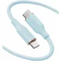 Кабель для зарядки Anker PowerLine III Flow USB-C to USB-C Cable 1.8 метра, PD 240 Вт - Blue