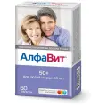 Алфавит 50+ таб., 100 г, 60 шт., 1 уп.