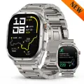 KOSPET MAGIC P10 Умные часы для мужчин 2025: водонепроницаемость 50м, спорт-браслет, GPS, пульсометр, автономность 50 дней,1, 96-дюймовый большой экран