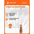 Отвертка крестовая PH0x150мм, магнитный наконечник, пласт. подвес ATAV016 AIRLINE
