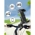 Держатель для телефона 4.5-7.5 на велосипед, мотоцикл, мопед West Biking черный