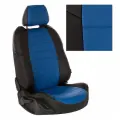 Комплект чехлов Автопилот Экокожа Hyundai H-1 (8 мест) c 07г. Черный + Синий