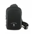 U.S. Polo Assn. для смартфонов сумка Crossbody Phone Bag Authentic logo Black
