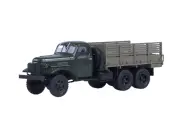 Модель коллекционная автоистория СТАЛИН-151 бортовой, зелёный/коричневый