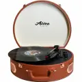 Проигрыватель винила Alive Audio MOVIE French chocolate c Bluetooth