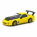 Машинка Tarmac Works 1/64 Vertex Mazda Rx-7 Fd3s Yellow Metallic Diecast Scale Model Car