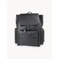 Рюкзак городской унисекс Tommy Hilfiger Modern Flap Backpack, Цвет: черный