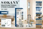 Многофункциональный пароочиститель SOKANY SK-13081, 2800Вт