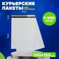 Курьерский пакет AllPackIn, 100х150 мм, защита от вскрытия, 3000 шт