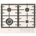 Газовая варочная панель GEFEST ПВГ 1214-01 К81, 4 конфорки, с газ-контролем, бежевая