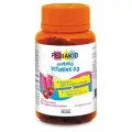 PEDIAKID Gommes Vitamine D3 пастил. жев., 1 г, 60 шт., 1 уп., клубника