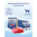 Влажный корм для котят Brit Воздушный с телятиной 14 шт. х 100 г (паштет)