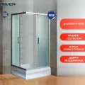 Душевой уголок River MORAVA XL 120/80/24 МТ L/R 120х80х209 с поддоном