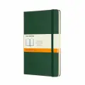 Блокнот Moleskine Classic Large 130х210 мм зеленый 240 стр линейка твердая обложка (QP060K15)