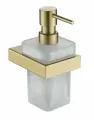 Настенный дозатор для жидкого мыло Grocenberg AC0028 (Золото матовый)
