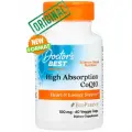 Doctor's Best, коэнзим Q10 с высокой степенью всасывания, с BioPerine, 100 мг, 60 вегетарианских капсул