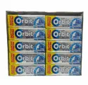 Жевательная резинка Orbit White Освежающая мята, без сахара, 30 штук по 13.6 г
