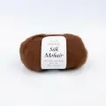 Пряжа INFINITY Silk Mohair 3161 (2 мотка), 75% супер кид мохер, 25% шелк, 25г, 210м