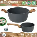 Набор Tognana T-care ковш 16 см 1.3 л, кастрюля 24 см 4 л