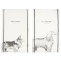 Комплект полотенец столовых BELLEHOME Dog breeds (set 2), 40х70 см, 50% лен, 50% хлопок