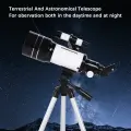 Астрономический рефрактор с большой апертурой 70 мм, портативный телескоп с фокусным расстоянием 300 мм