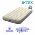 64101 Надувной матрас Intex 99х191х25см Single-High до 136кг