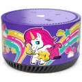 Умная колонка кастомизированная Яндекс. Станция Лайт Rainbo Velvet Unicorn с Алисой