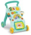 Развивающий центр Haunger Ходунки-каталка-столик Умный малыш Зелёный