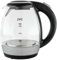 Чайник JVC JK-KE1516, 2200Вт, серебристо-чёрный, с автоотключением