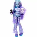 Кукла Эбби Боминейбл Monster High базовая с питомцем, 2023 выпуск