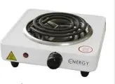 Электрическая плита ENERGY EN-902B 1 конфорка, 1000 Вт, белый