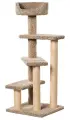 Когтеточка Винтовая лестница Пушок ковролин капучино, 1 шт