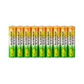 GP Батарейки ААА аккумуляторные мизинчиковые серия 1000, аккумуляторы 950 мАч Ni-Mh, набор 18 шт. RGY