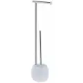 Стойка для ёршика и туалетной бумаги Sensea Rondo 57 см нержавеющая сталь цвет белый
