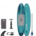 Сапборд (sup-борд) надувной с веслом Aqua Marina Beast 10'6 320 см бирюзовая для прогулок полный комплект и карго система до 140 кг (BT-23BEP)
