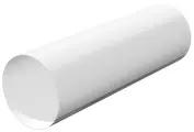 Воздуховод круглый ПВХ, D100мм, L 2м