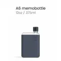 Бутылка с силиконовым чехлом Memobottle A6, синий