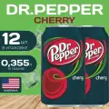 Газированный напиток Dr.Pepper Cherry (Доктор Пеппер Вишня) 12 шт * 355 мл, США