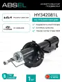 ABSEL Амортизатор подвески газовый передний левый HY342081L для KIA PICANTO I 2004-2011; HYUNDAI i10 I 2008-2013