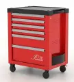 Тележка инструментальная Premium с 6 ящиками, 772х522х960h мм, цвет красный, Ferrum 12.306-3000/3000