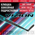 Клюшка хоккейная композитная CCM HS VIZION IN, загиб P28+1/4, подростковые, левый хват, жесткость 55