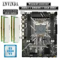 Комплект материнская плата Envinda X99 + Xeon 2666V3 + 32GB DDR3 ECC 4x8GB White