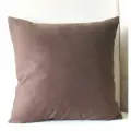 Подушка декоративная Шоколад 40х40 велюр