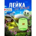 Лейка для цветов садовая домашняя с длинным носиком 2 л, 38х14х23,8 см