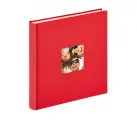 Фотоальбом Walther Fun Trend, магнитный, 33x34 см, 50 страниц, красный